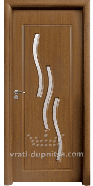 Интериорна HDF врата, модел 014 Златен дъб