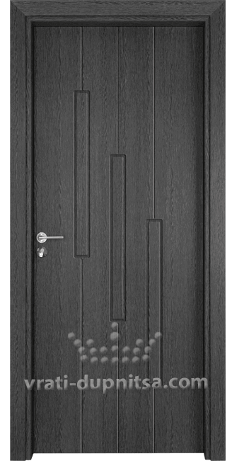 Интериорна врата Гама P206 Сив Кестен