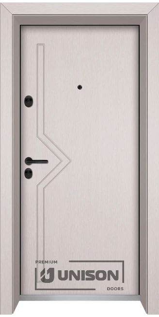 Входна врата Унисон Оптима 201p, Перла
