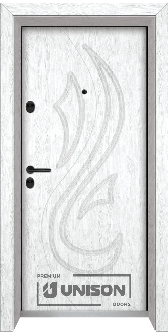 Входна врата Унисон Оптима 203p, Бреза