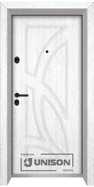 Входна врата Унисон Оптима 208p, Бреза